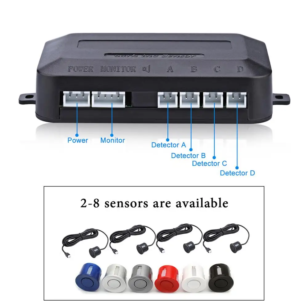 Kit Completo Sensore Di Parcheggio Retromarcia