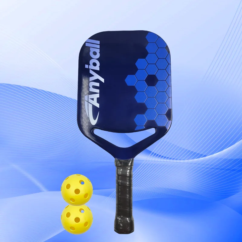 Anyball T700 Lightweight Carbon Fiber Pickleball Paddle Outdoor Training Customized Use Honeycomb Approved OEM/ODM