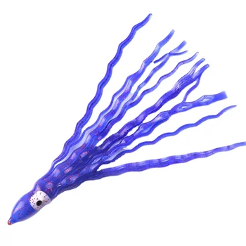 Purple Wave Octopus Soft Bait 14cm6.5g Squid Sea Fishing Simulation Lure Bait Wholesale – Soft Lure – view 4