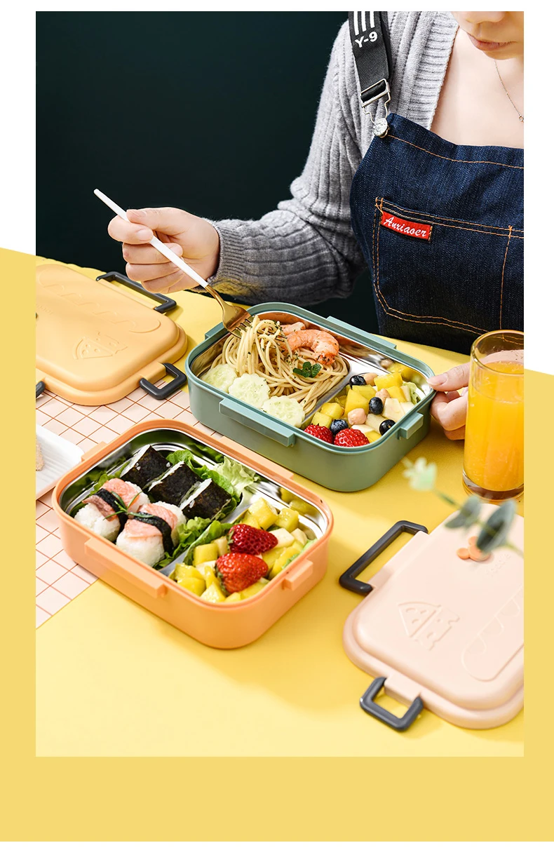 Thermal Lunch Box Bento Box For Kids Lunch Insulated School Set Kids