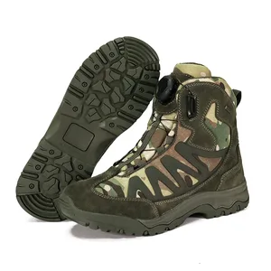 Hanagal Factory OBM ODM Custom Wholesale Other Personal Defense Equipment Tactical Combat Long Boots for Men