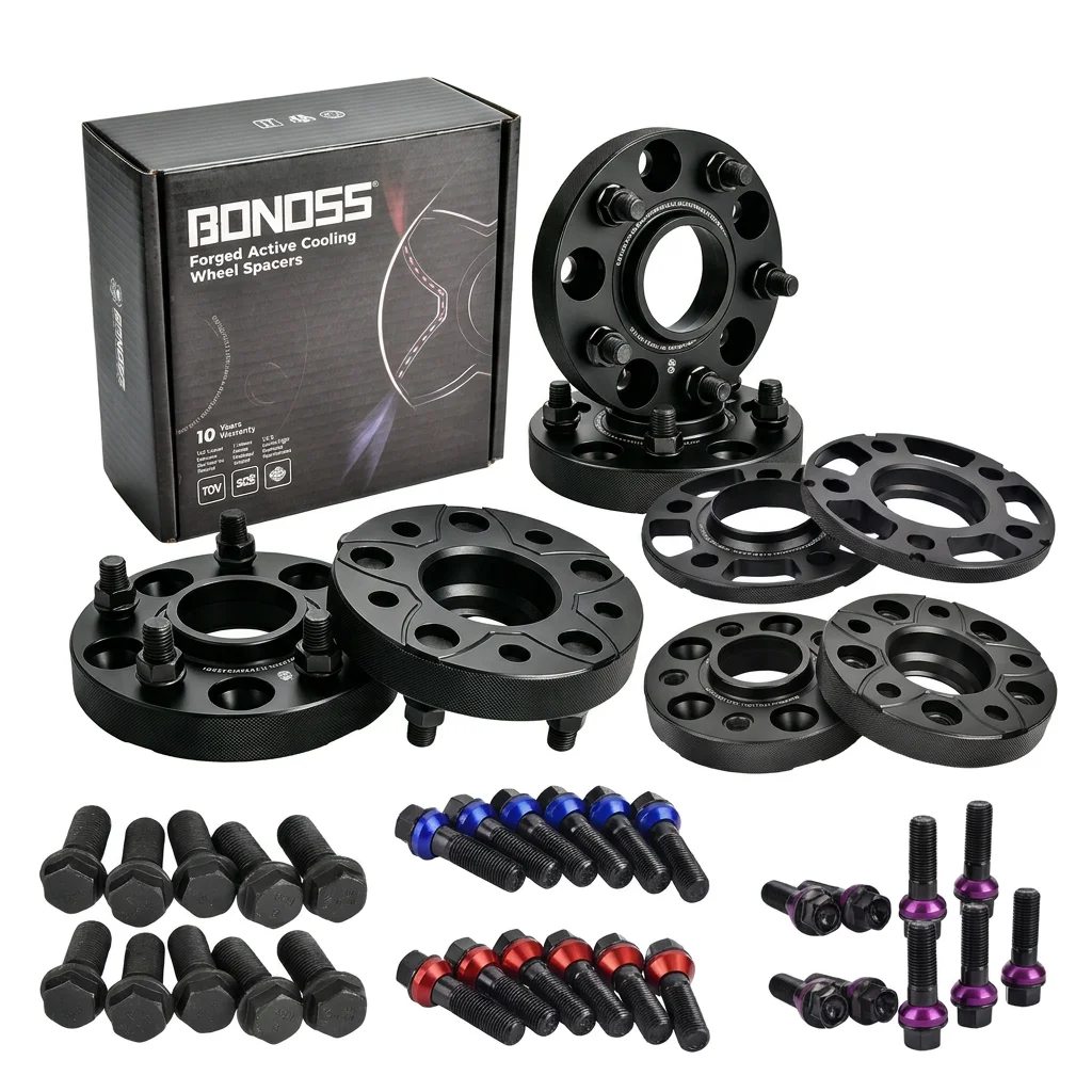 Factory Custom Forged Wheel Spacers 6061-T6 Aluminum Hubcentric Adapters 5x112 5x120 5x114.3