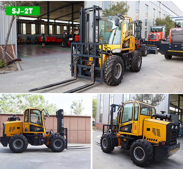 2000KG Rough Terrain Forklift