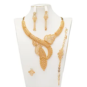 Wholesale Turkish Jewelry Supplies Ethiopian Wedding Jewelry Sets Pendant Wedding Jewelry Gift for Women Necklace