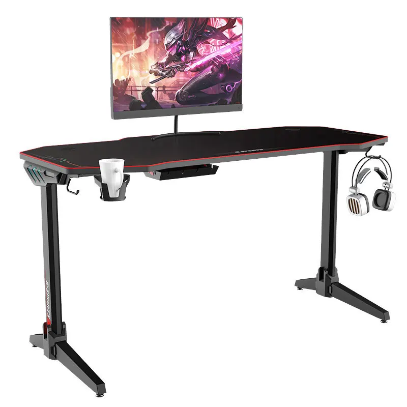 Wholesale Rgb Adjustable Gaming Table Pc Gamer Computer Table Desk
