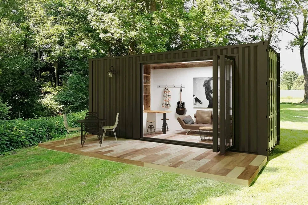 Foldable Homes Office Folding Container House Set Kitchen Office ...