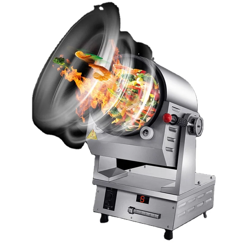 Intelligent Cooking Robot Automatic Peanuts Stirring Automated Cooking Machine/machine Wok Chef Automatic Wok Restaurant