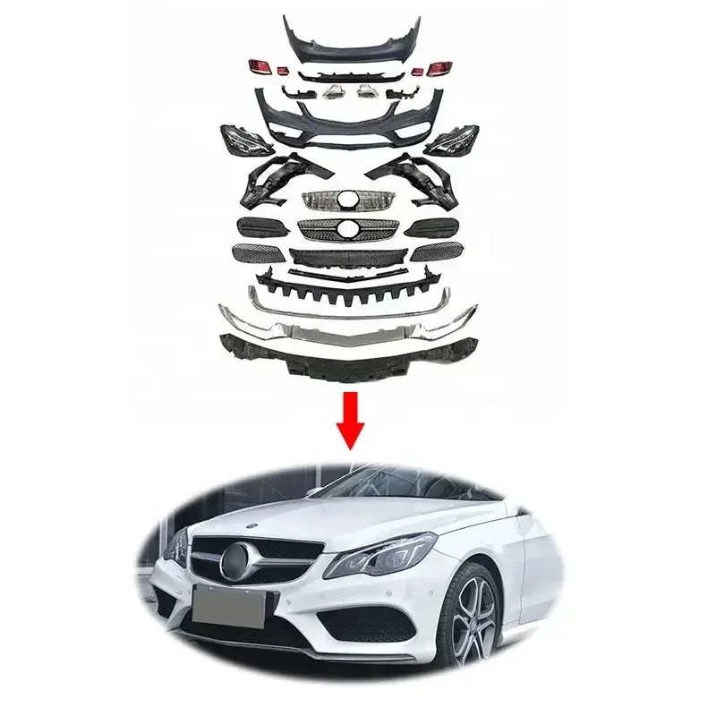 Full Body Kit For Mercedes Benz E Class W207 E200 E260 E350 2010-2013 ...