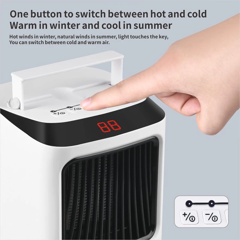 1000w Winter Fast Heating Portable Desktop Electric Mini Heater With