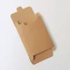Boîte vide en papier kraft