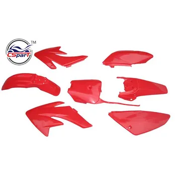 Plastic Fairing Kit Fender Plate Guard Cover For Crf70 Dirt Pit Bike ...