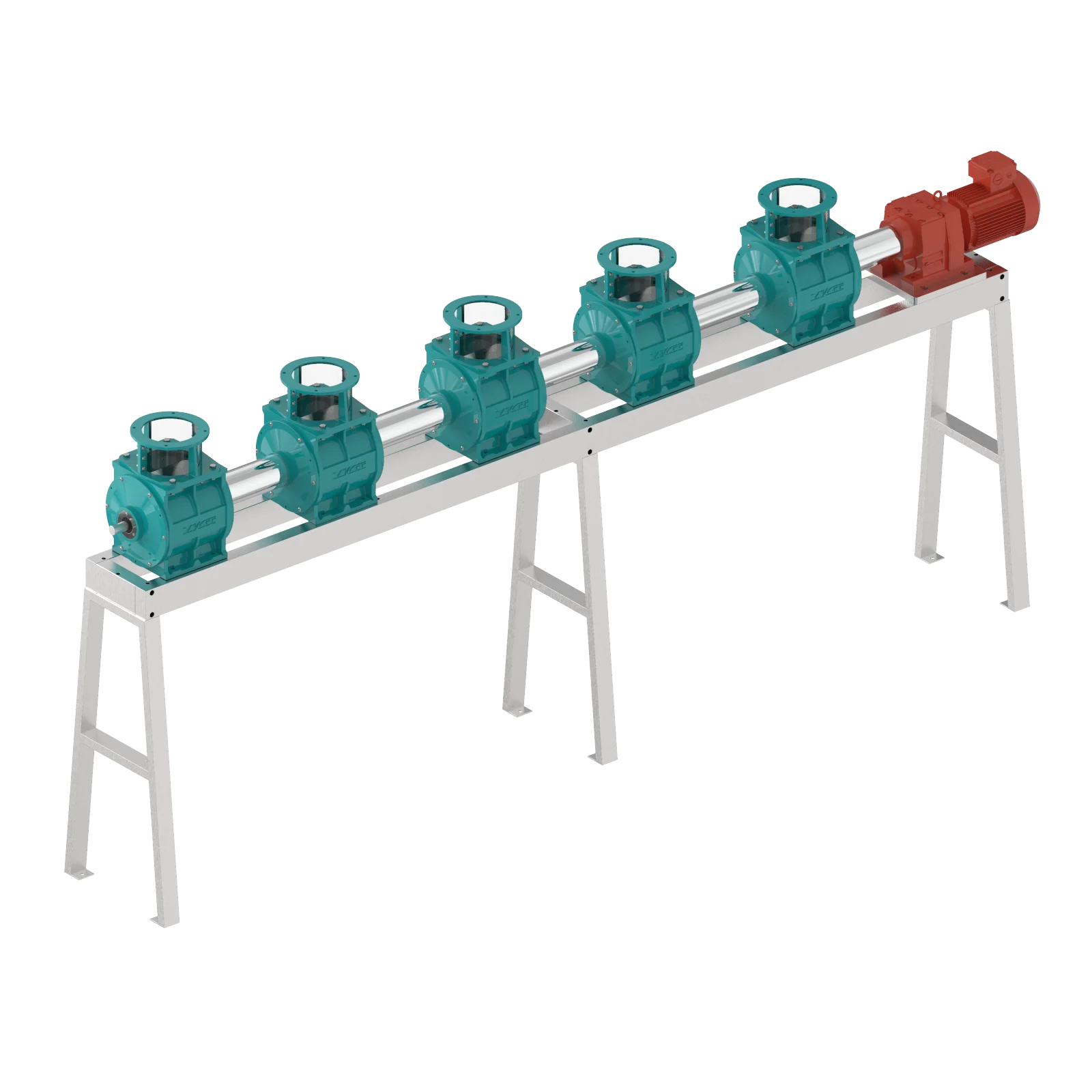 Поставка поворотного клапана воздушного замка для гранул порошка сыпучих