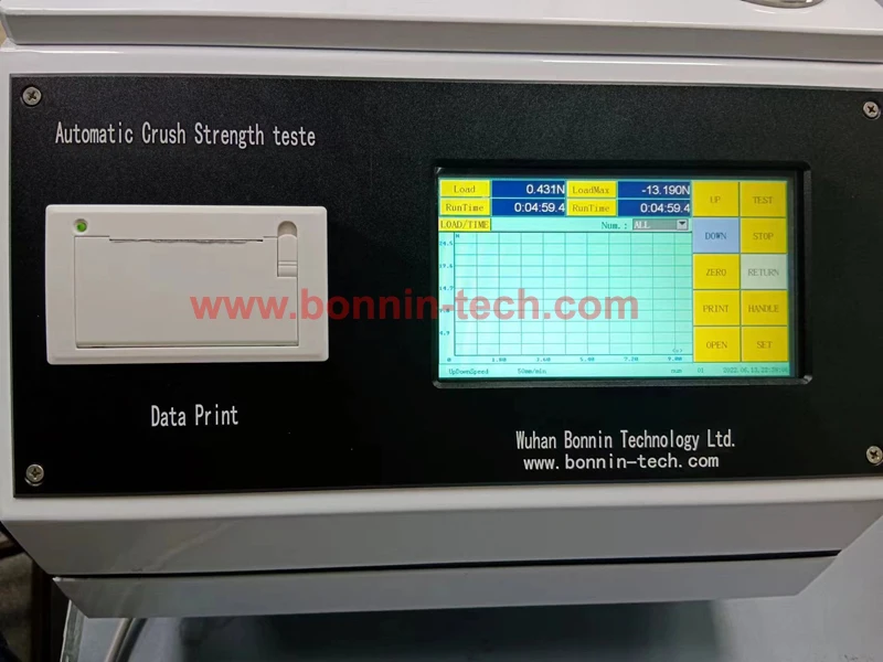 Plastic Bottle Compression Strength Tester and Paper Tube Compressive Strength Tester