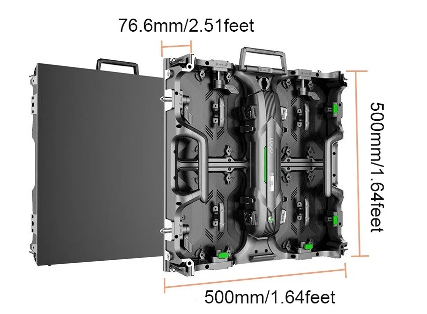 Hot Sale Full Color P2.976 P3.91 Stage Panel 500x500mm Indoor Rental Led Screen Display Diecast Nova High Brightness Led Panel
