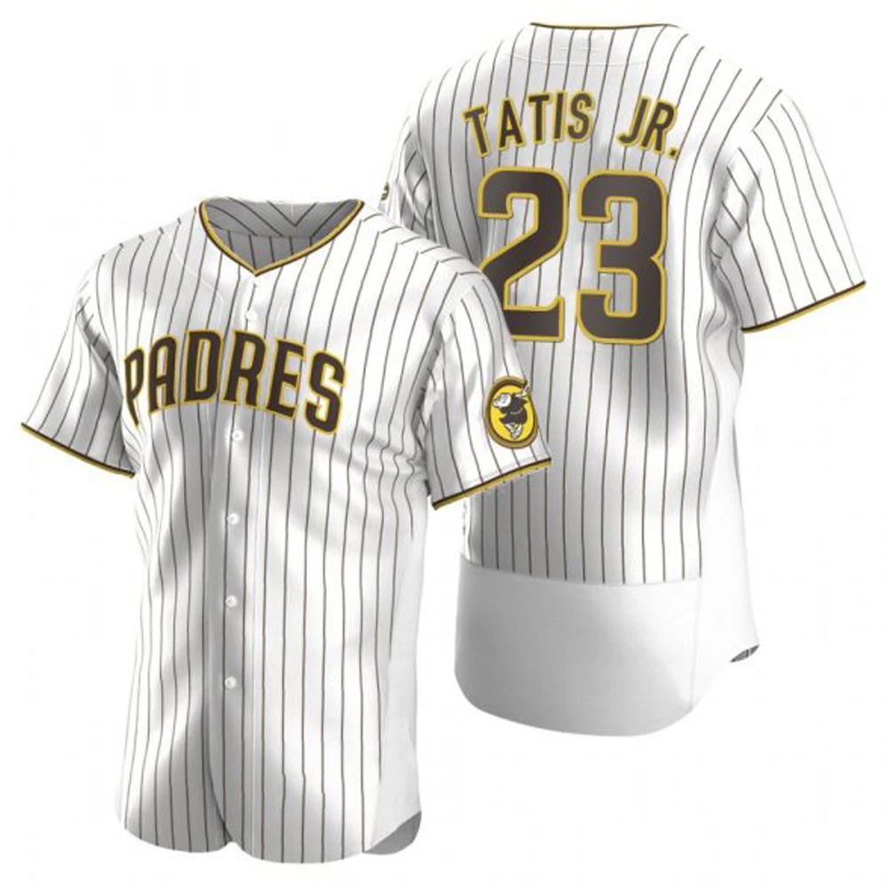 Cooperstown Collection San Diego Padres FERNANDO TATIS JR Sewn THROWBA –