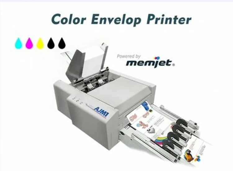 AJM1 Memjet High Speed Color Envelope Printer M1 Envelope Letter Postcard Greeting Card  Single Page Printing
