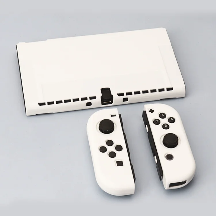 TPU Solid Color Protective Case Shell Cover for Nintendo Switch OLED Silicone Soft Protector Cover Case