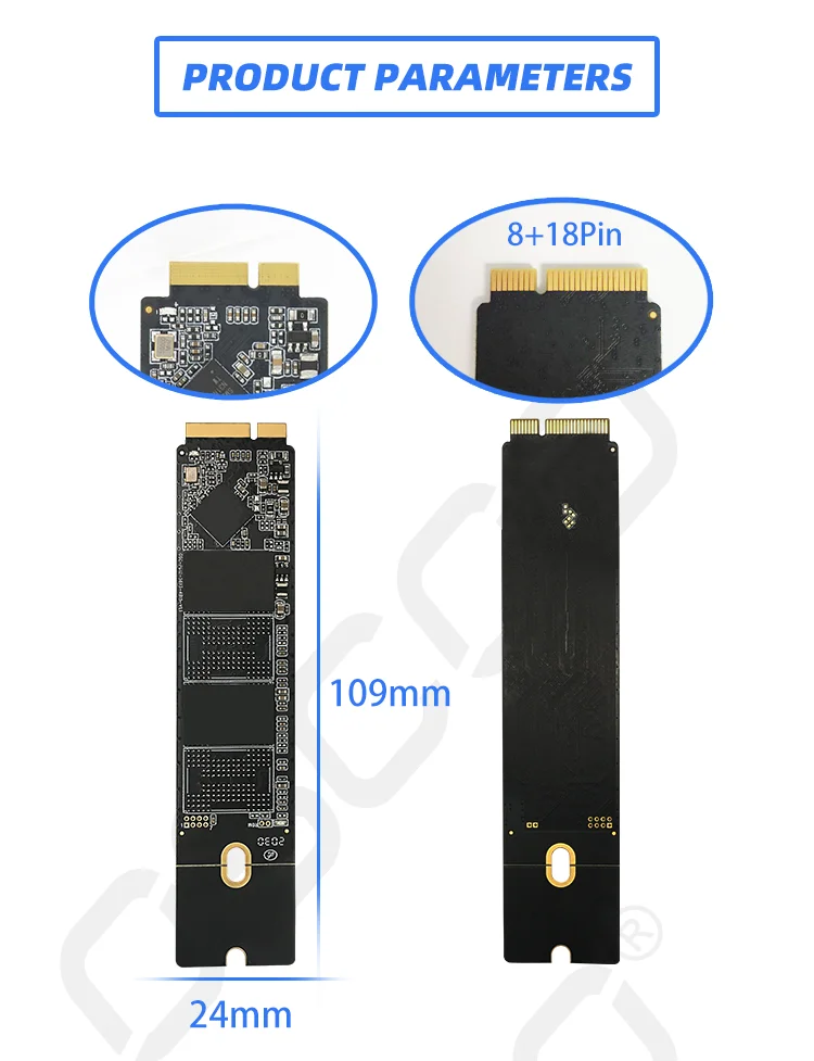 SSD Upgrade for Apple Macbook 1TB SSD for A1465, A1466