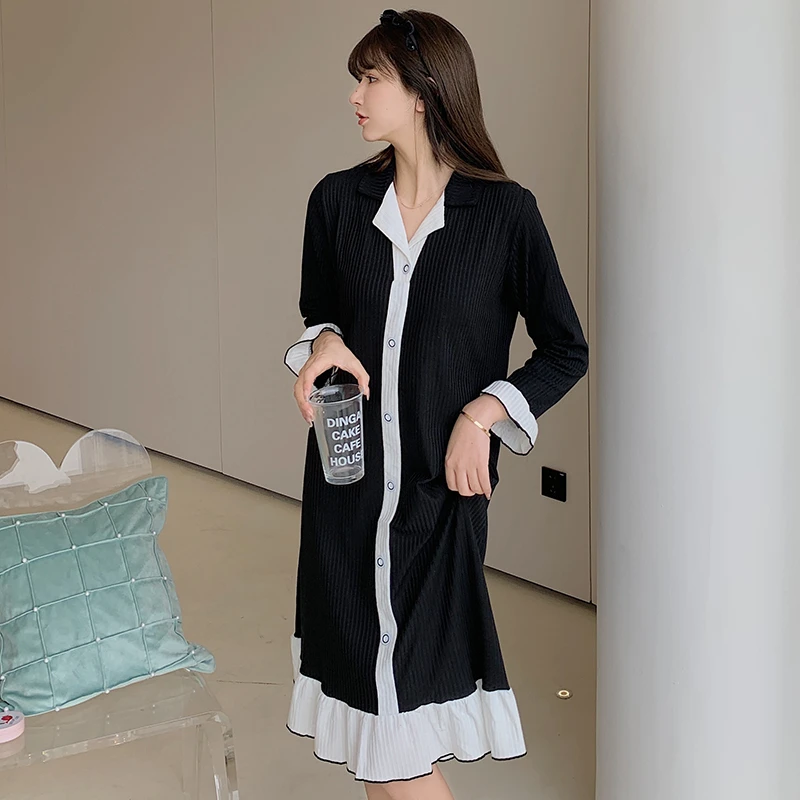 black milk maid dress SUPER STRETCHY MILKMAID DRESS WITH RUFFLES Black / M/L