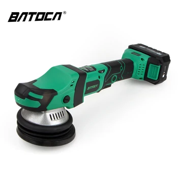 Customized brushless dual action cordless polisher 20V 4500rpm Orbital 15mm battery car polisher