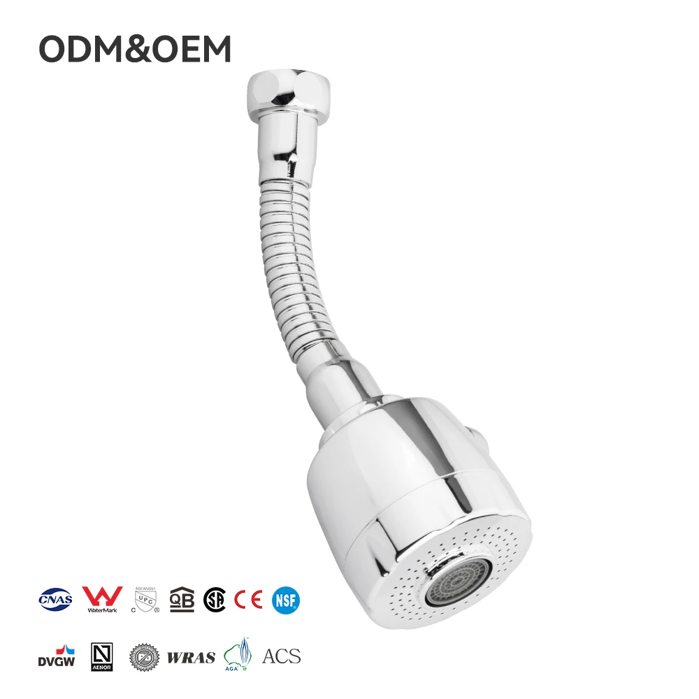 FANSKI in Stock Kitchen Universal Tap Extender Household 360°C Adapter Two-speed Tap Aerator Anti-splash Head Pressurized Shower