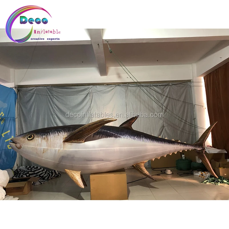 Custom Inflatable Fish Model Inflatable Tuna Fish for Advertising