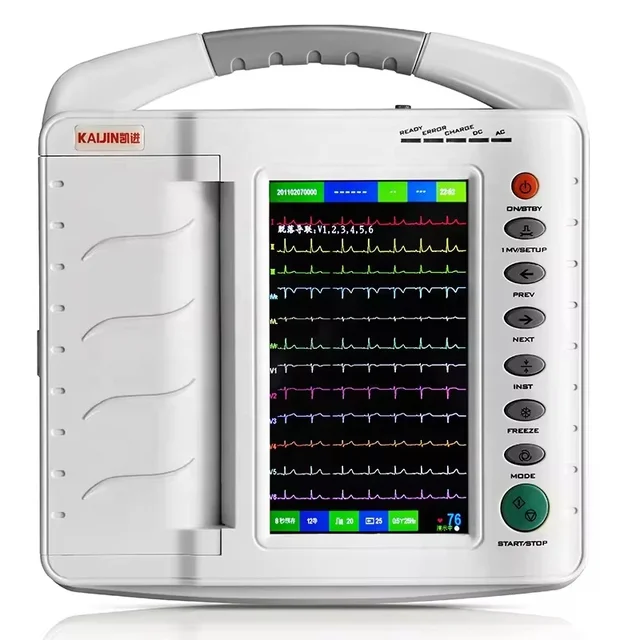 YD-1212 12 Leads 12 Channels ECG Machine 10.1 Inch Touch Screen EKG Electrocardiogram