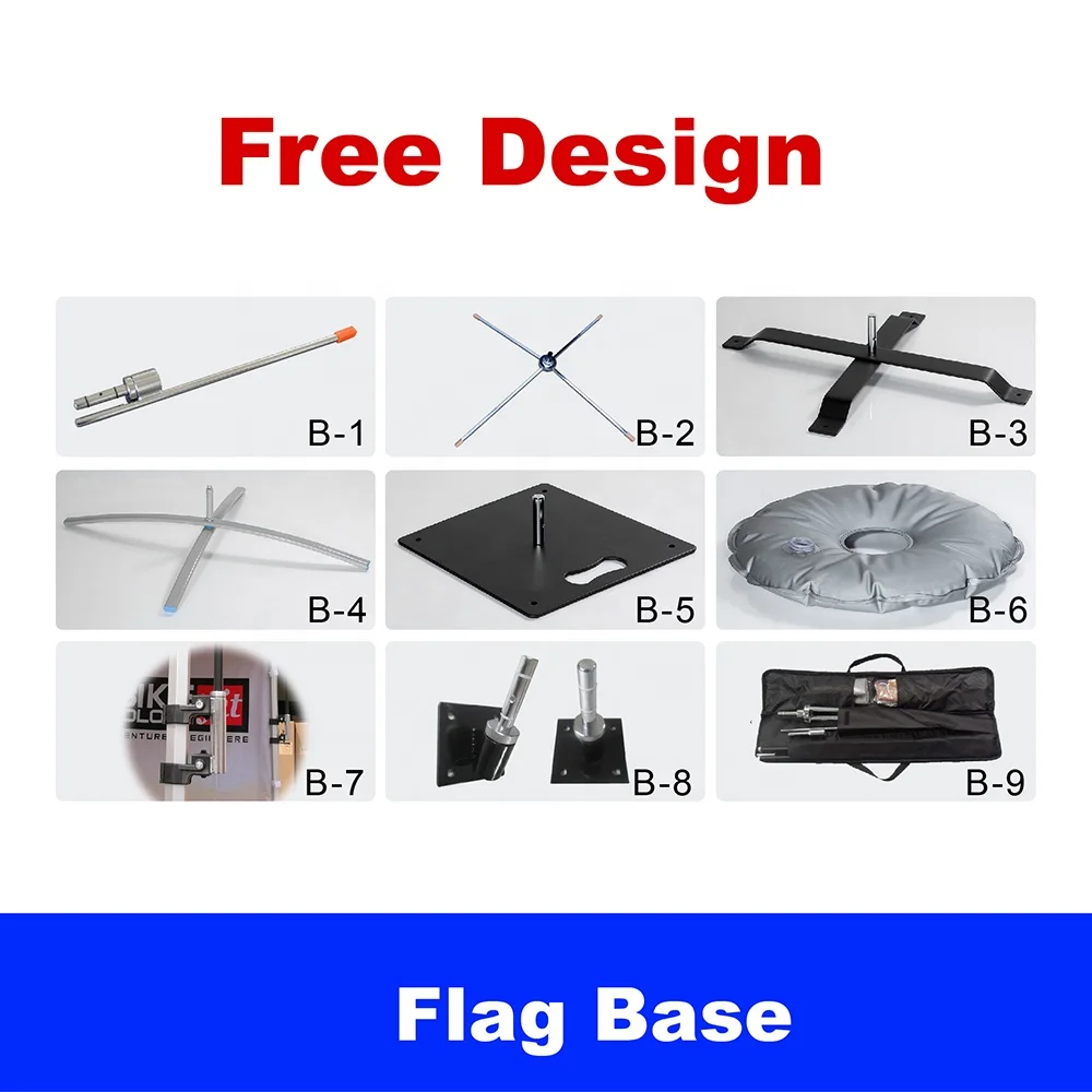 Custom Fabric Advertising Promotion Teardrop Flags Mockup Hem Beach World Banners Pole Light Customised Market Feather Bunting