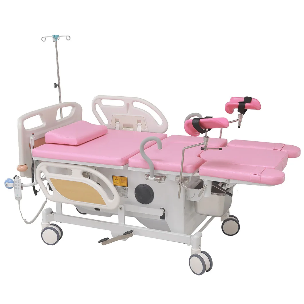 Medical Obstetric Multi-functional Surgical Electric Gynecological Examination Bed for Clinic