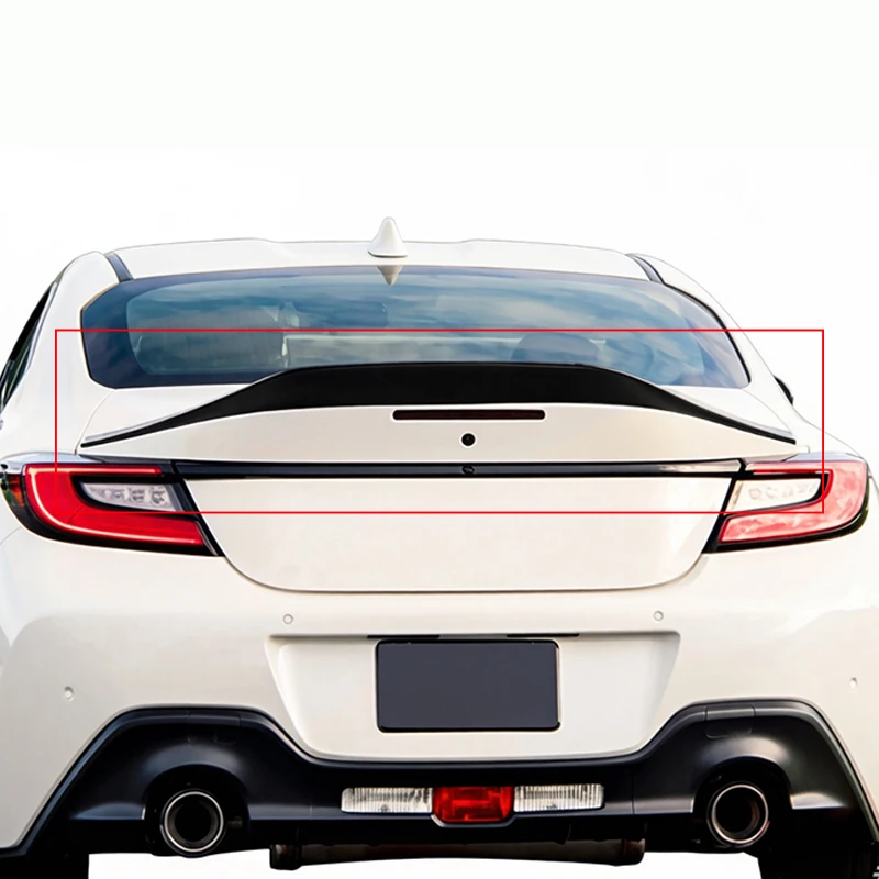 Justlovecar Absプラスチック炭素繊維車リアトランクウィング