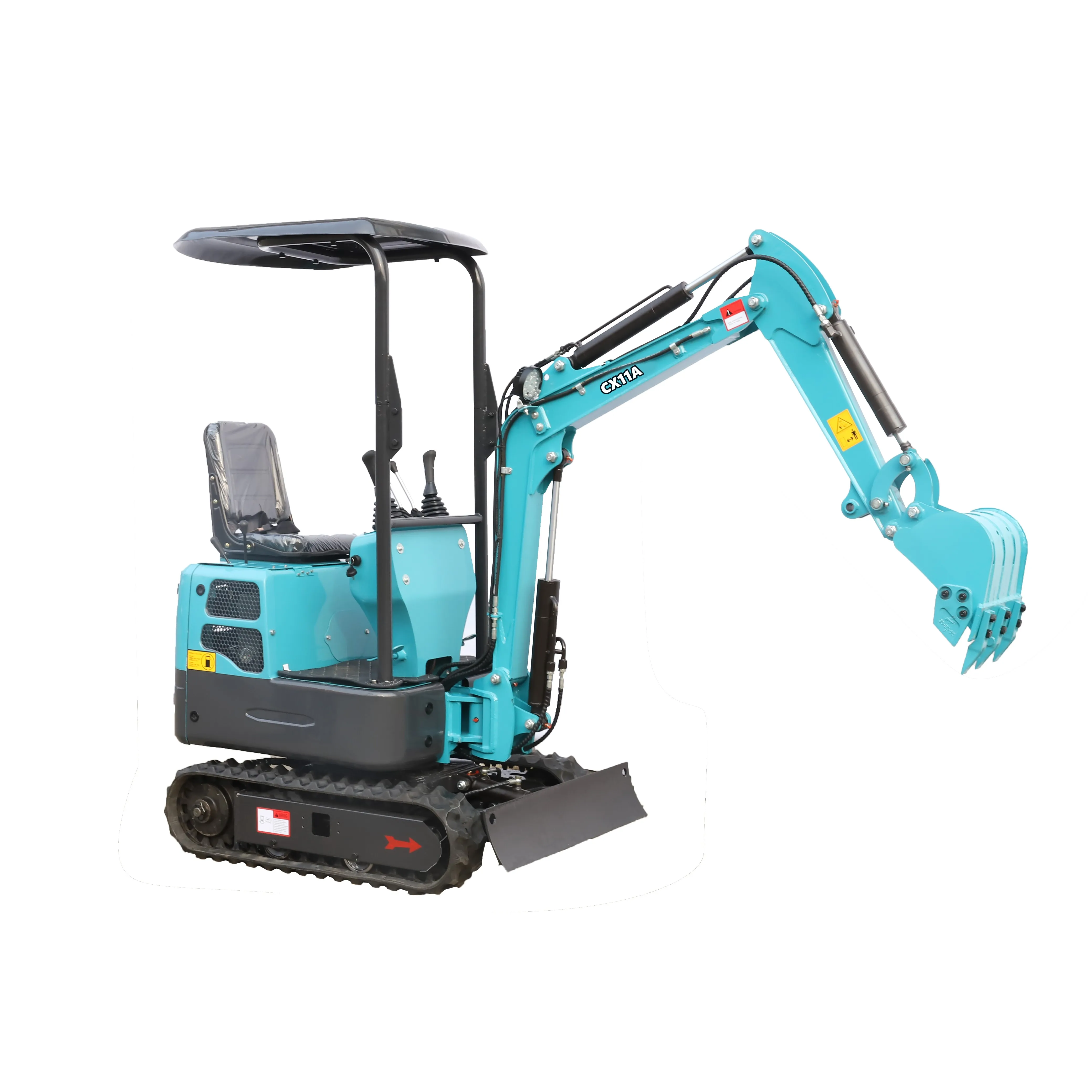 Chuangxin CX11A 2024 New Design 1 Ton Hydraulic Pump Small Garden Digger Excavator for Construction Works