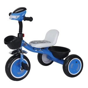 3 in 1 Toddler Tricycle Plastic 1-5 Years Kid Tricycle with Baby Children Trike 3 Wheel Trike for Kids