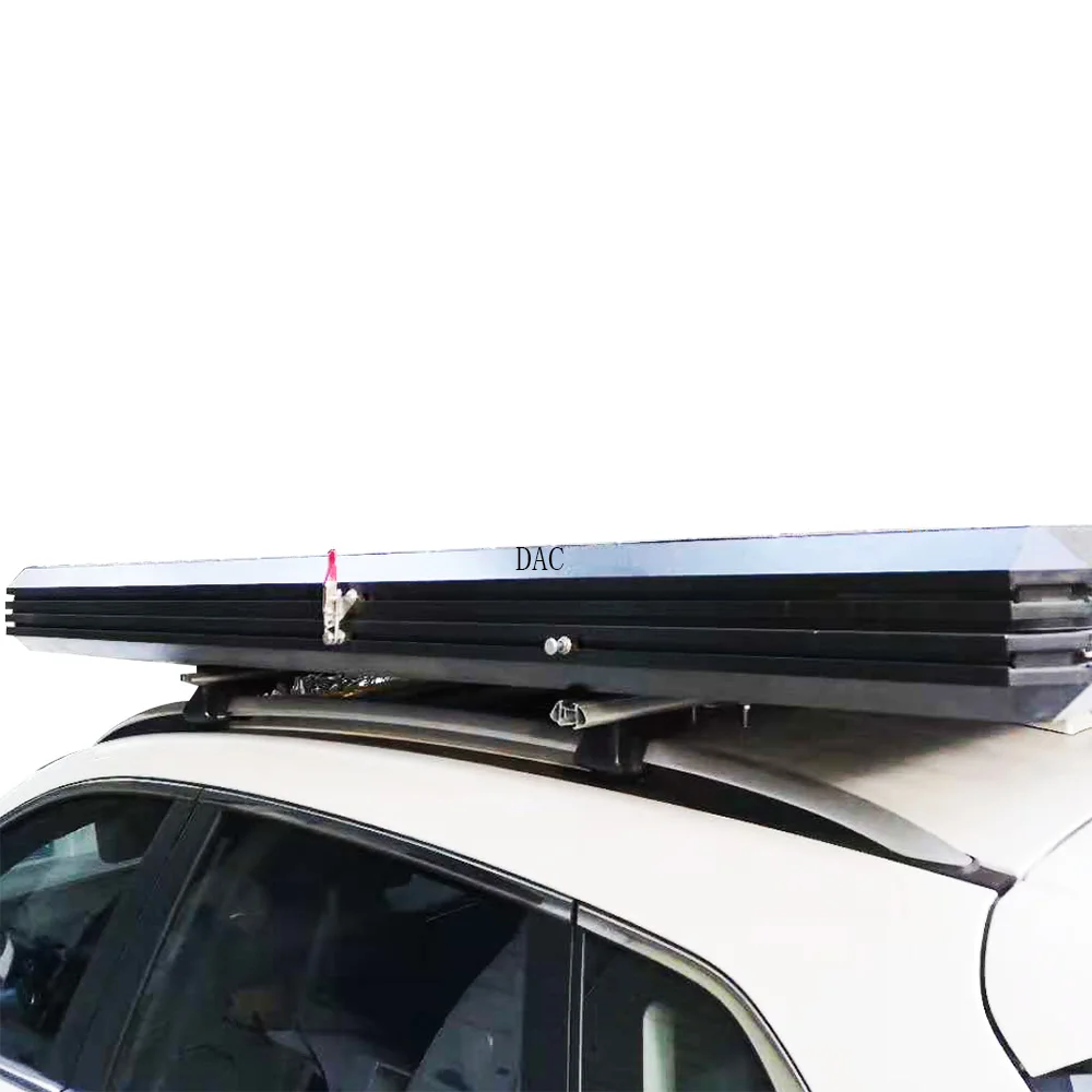 Outdoor Hard Shell Rooftop Tent for Offroad Camping 2-3 Person Car Roof ...