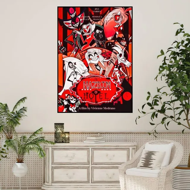 Zhongkaihua Hazbin Hotel Poster Wall Decoration Hanging