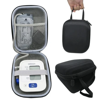High Quality Caseling Hard Case for Omron Upper Arm Blood Pressure Monitor Portable Travel Carrying Protective Bag - Black
