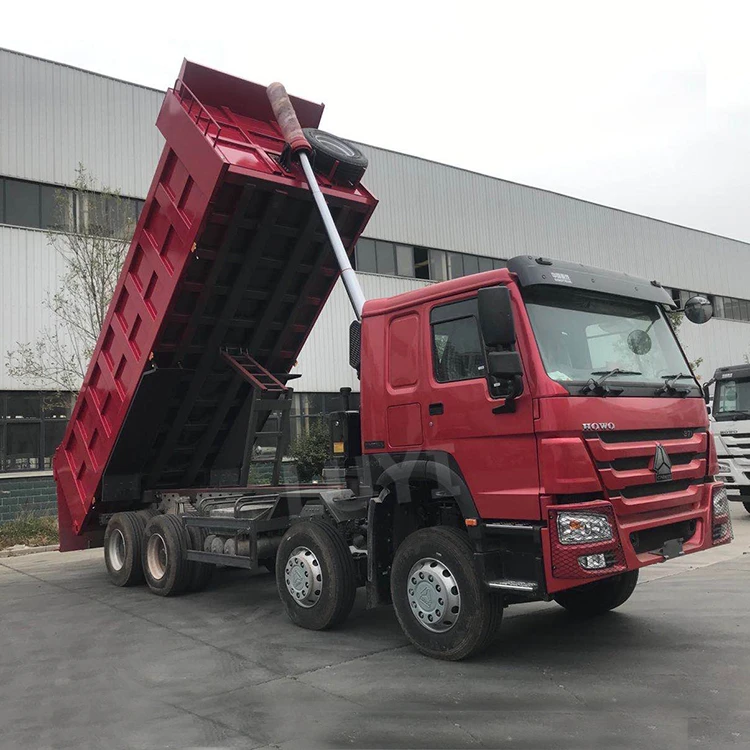 New Sinotruk tipper 12 wheel howo dump truck price
