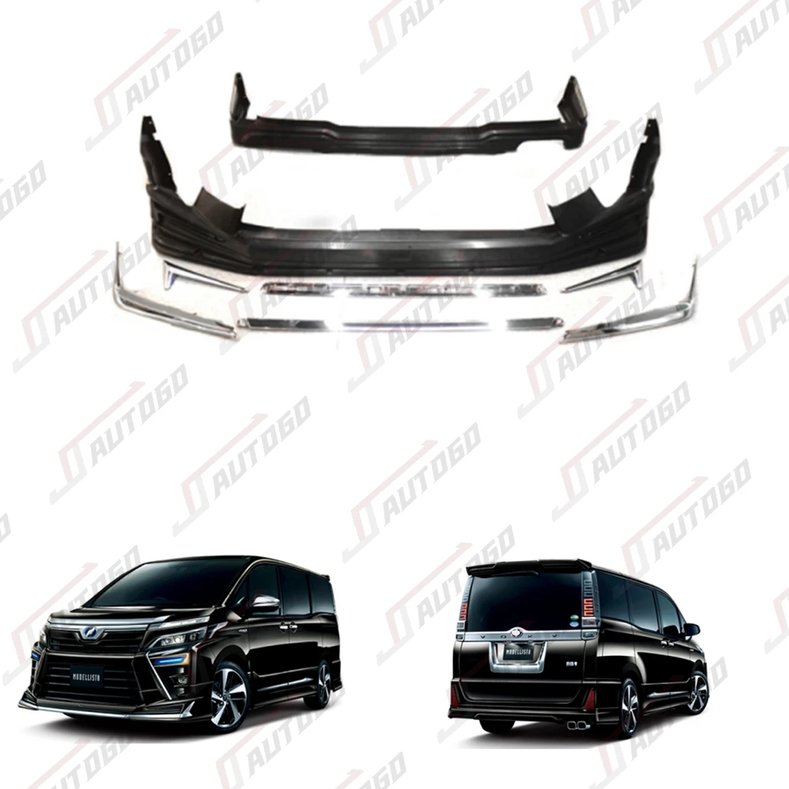 ZS KIRAMEKI Style Body Kit for Toyota Voxy 80 Series (2017-2021