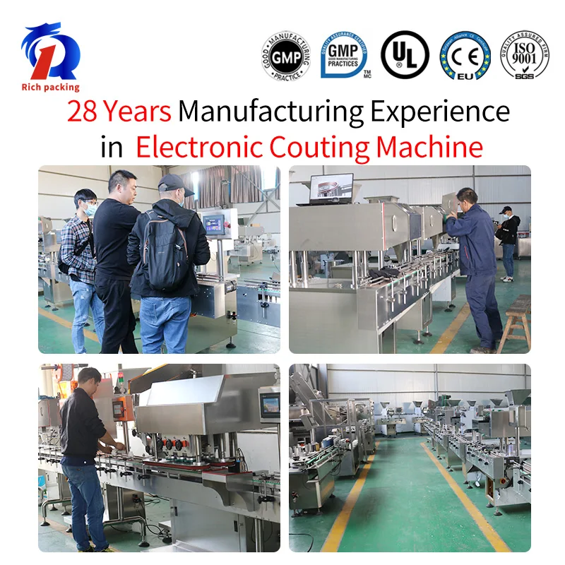 
 Small Full Automated Tablet Bottling Counter Capsule Counting Machine  