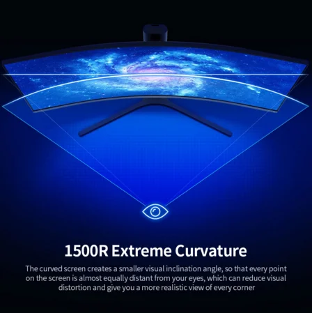 Xiaomiモニター用34インチ3440*1440 WQHD 21:9魚の湾曲した