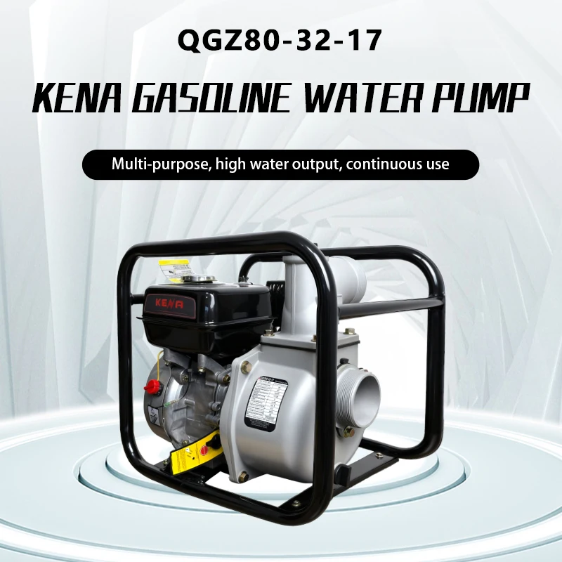 Portable High-Lift 3-Inch Gasoline Water Pumps for African Agriculture and Gold Mining Operations