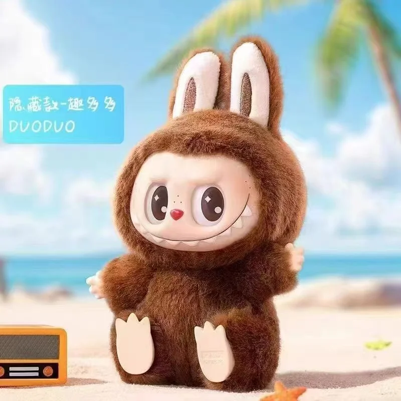 SS New Design Macron V2 Labubu Have a Seat Series Vinyl Toy Pendant Doll Collection Decoration