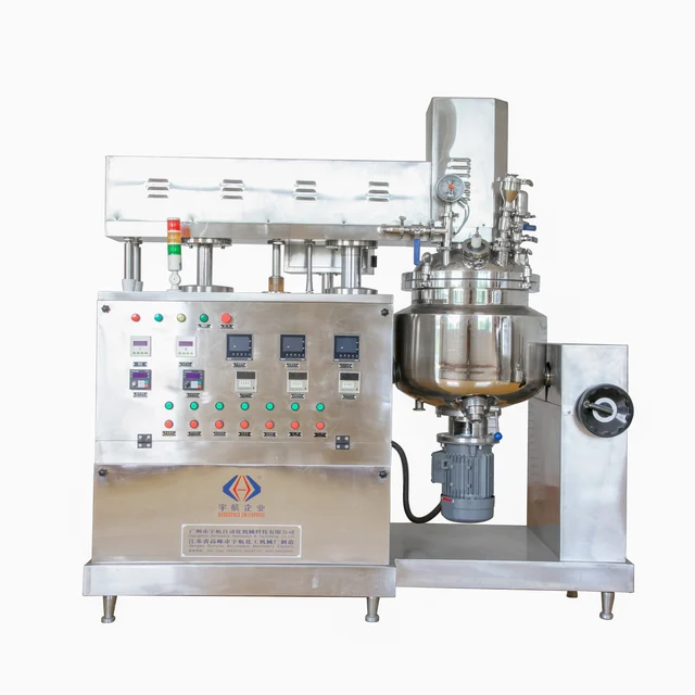 mayonnaise making equipment vacuum emulsify homogenous mixer