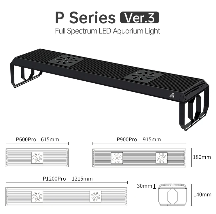 WEEK AQUA P series 照明 Week Aqua P - Series Pro LED light (60cm - 120cm) — East Ocean Aquatic