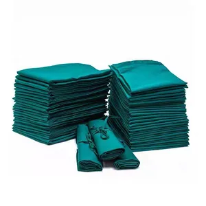 Pure Cotton Surgical Drape Aperture Woven Fabric Doctor Uniform Multiple Sizes for Hospital Operating Room Medical Consumables