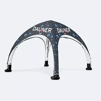 Outdoor party 4 pieces pipe camping tent gonflable advertising igloo structure inflatable marquee tent