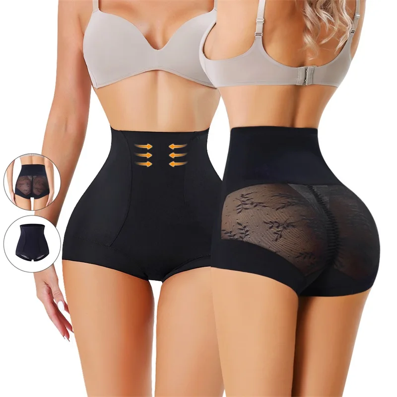 Wholesale Plus Size Full Body Slim Shorts Butt Lift Shapewear Tummy Control Panty Underwear High Waist Trainer Shaper