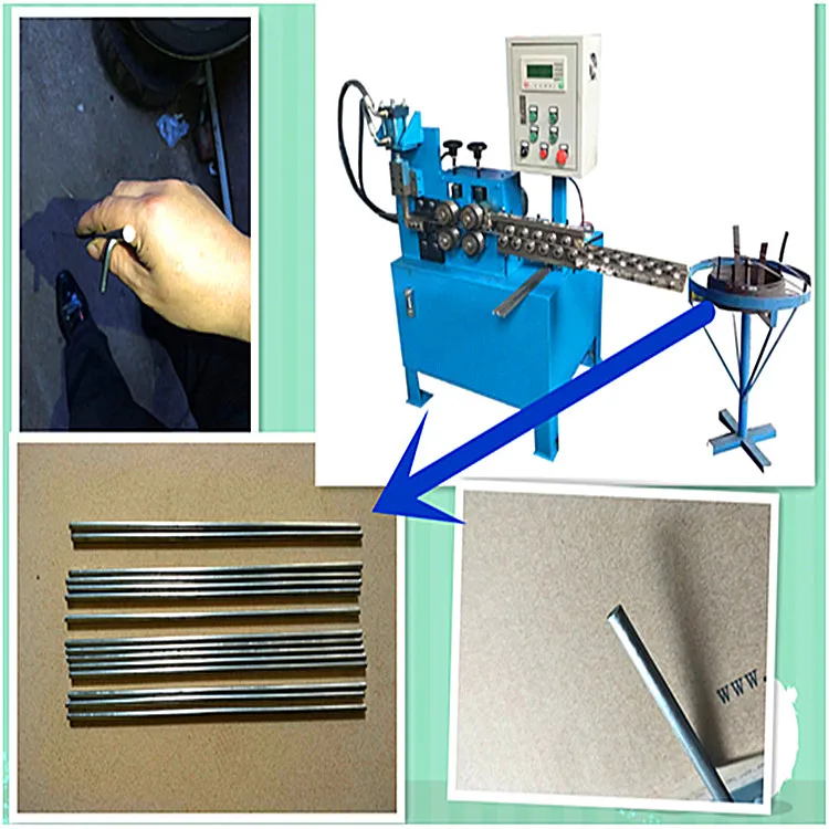 4 mm Wire Cutter Automatic Hydraulic Straightener And Cutter,  High-precision Steel Wire Straightening And Cutting Machine