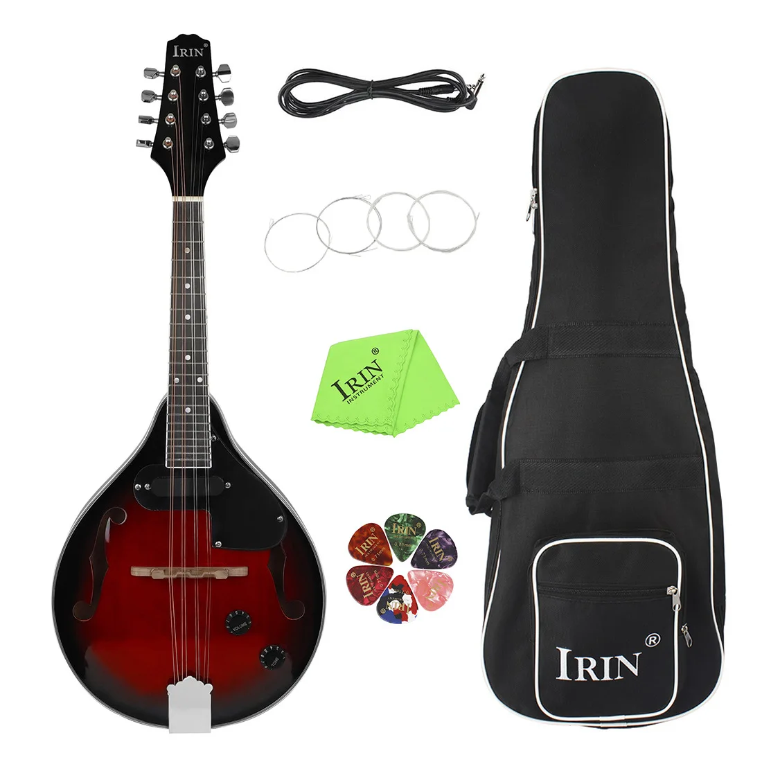 IRIN Mandolin 8-String Guitar - Stylish & Versatile Instrument