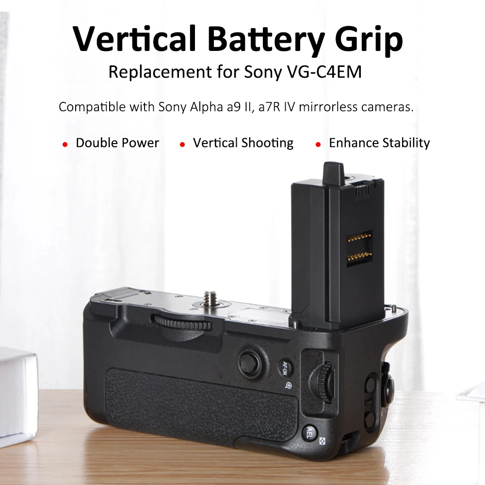 SONY VG-C4EM バッテリーグリップ Sony VG-C4EM用多機能バッテリーグリップ,カメラ用垂直ハンドル