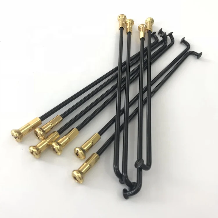 
Черные мотоциклетные спицы из нержавеющей стали, колесные диски, черная спицевая соска 